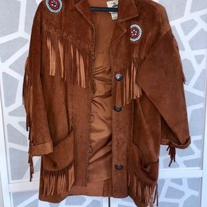 Pia Rucci Suede Vintage Jacket sz6